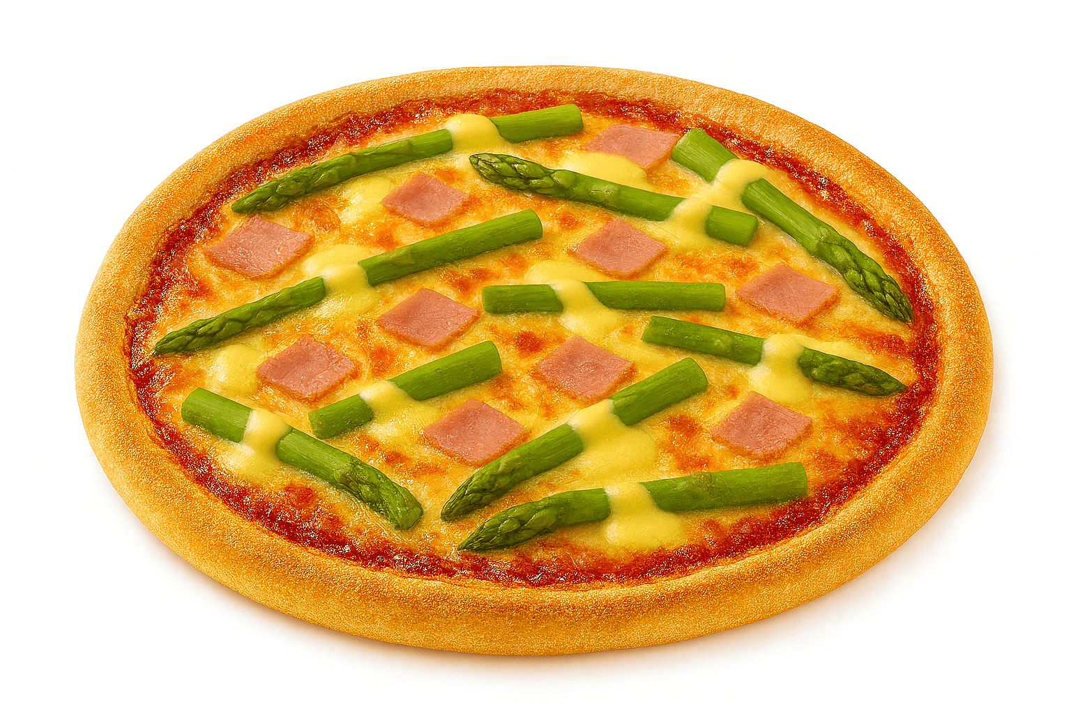 Pizza Spargel